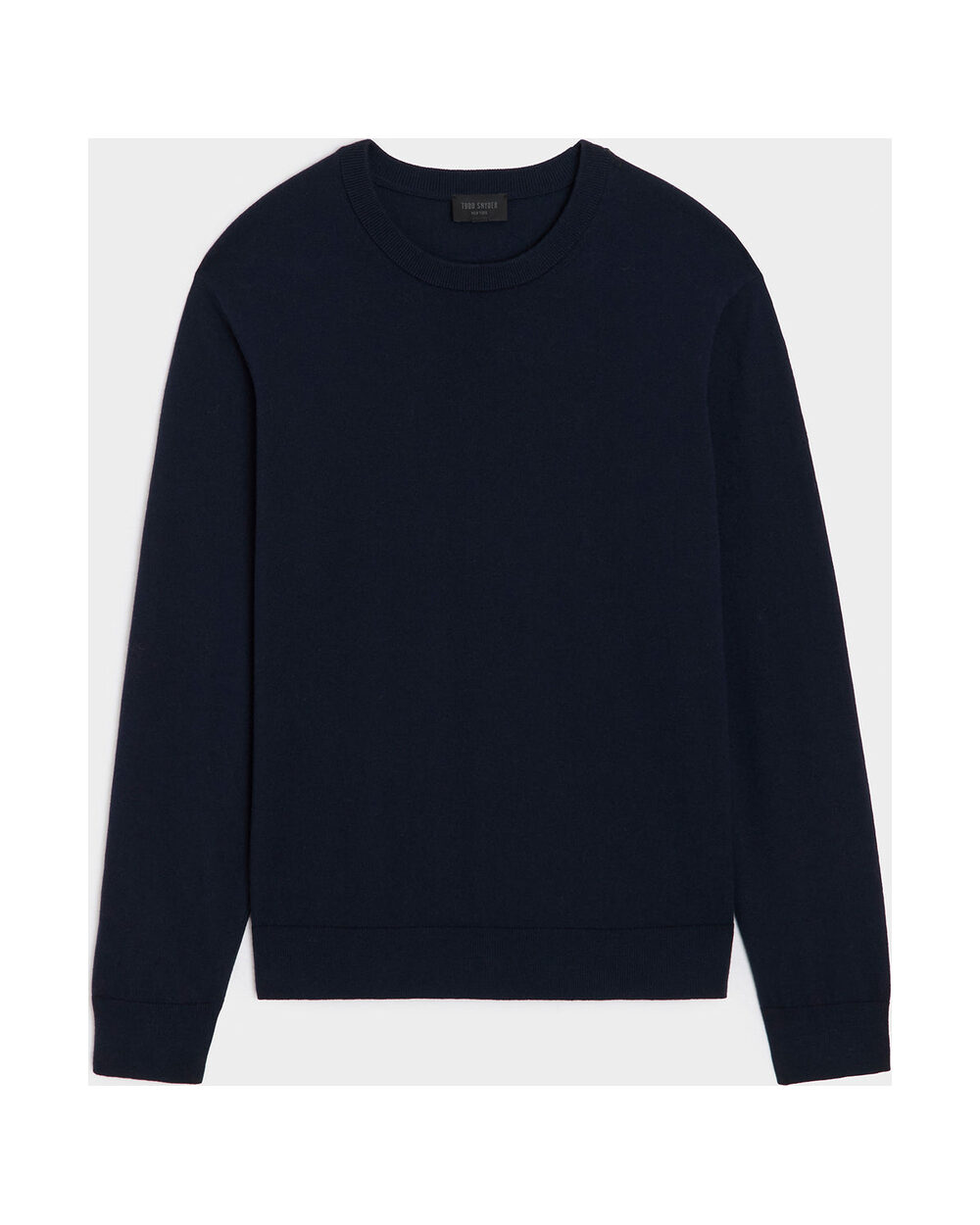 Todd Snyder Cotton-Cashmere Crewneck Sweater (Navy)